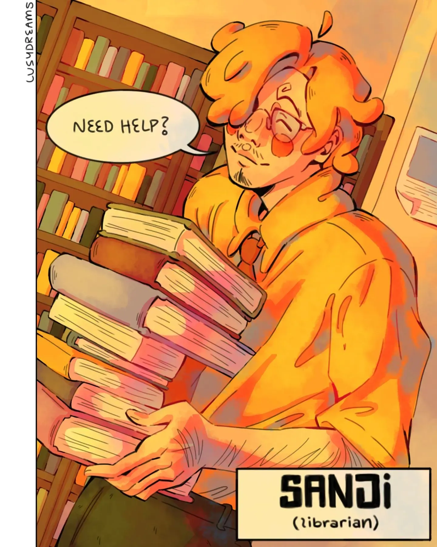 librarian sanji